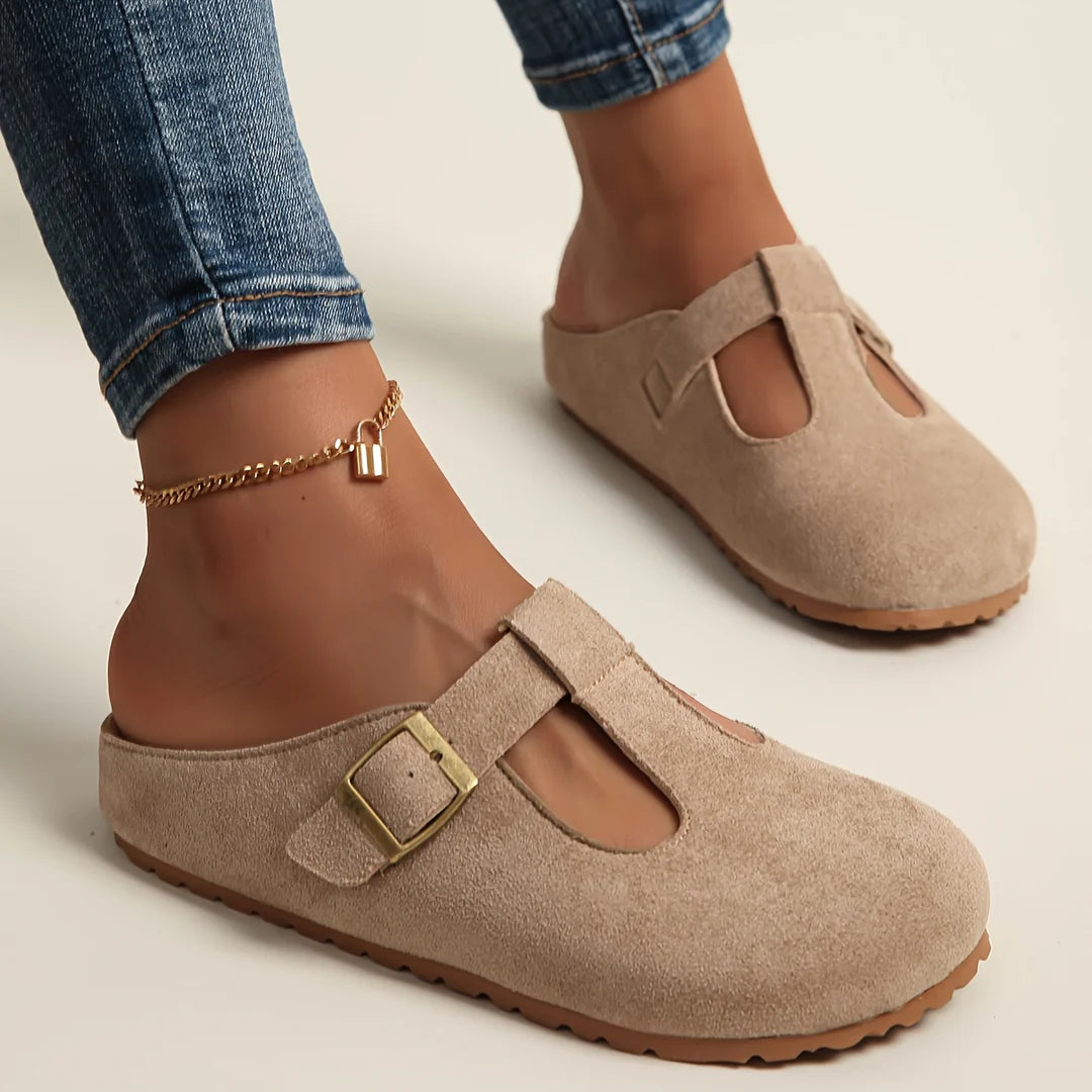 Sabot Comfort con Fibbia Minimalista