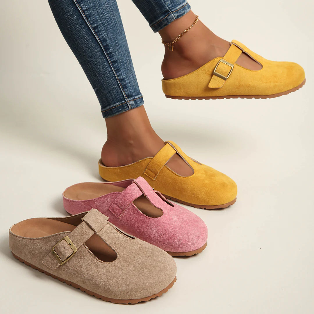 Sabot Comfort con Fibbia Minimalista