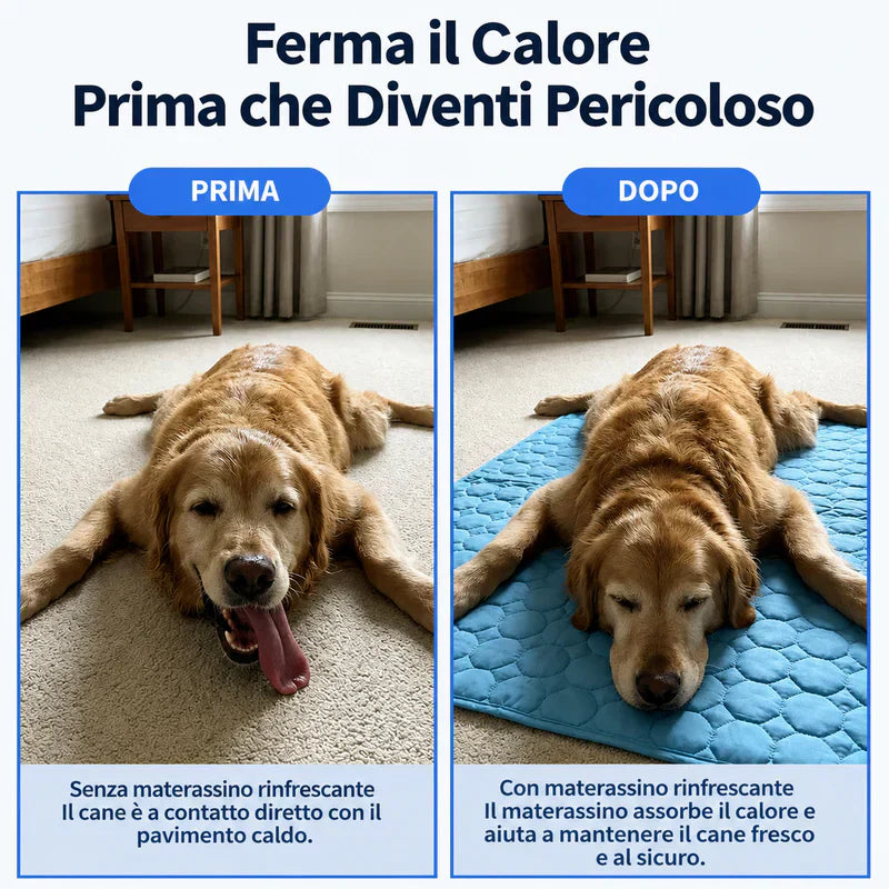 Tappetino Rinfrescante Cani Estate